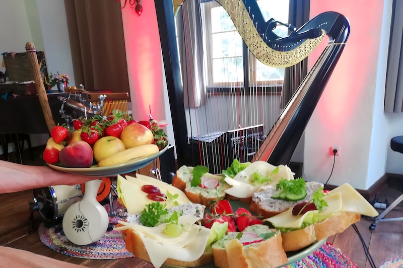 01.06. - Wenn schon das Catering so schön ist, dann freut man sich noch mehr auf das Konzert - Gut Geisendorf!